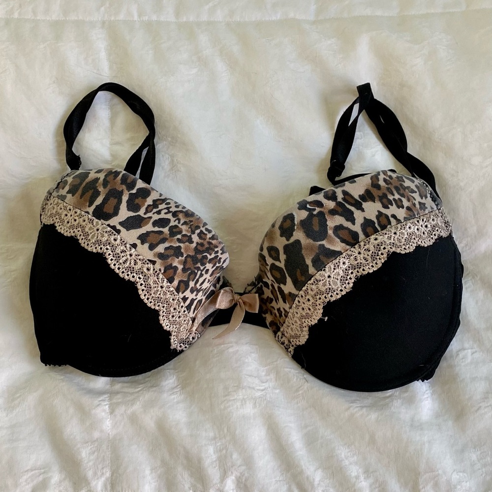 Sexy Leopard Print Bra